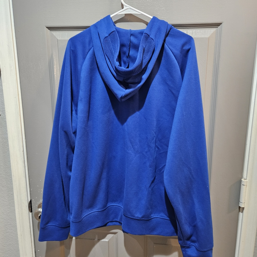 Nike Blue Zip-Up Hoodie Mens - Picture 5 of 5